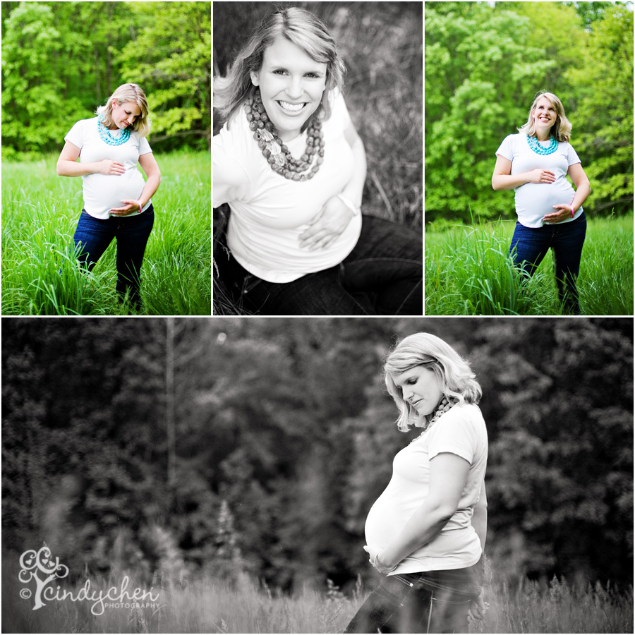 outdoor maternity session with a gorgeous mom-to-be