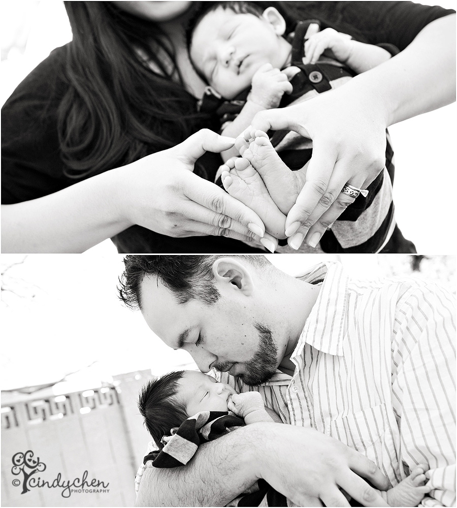 newborn photographer in orange county ca real emotion, black and white images